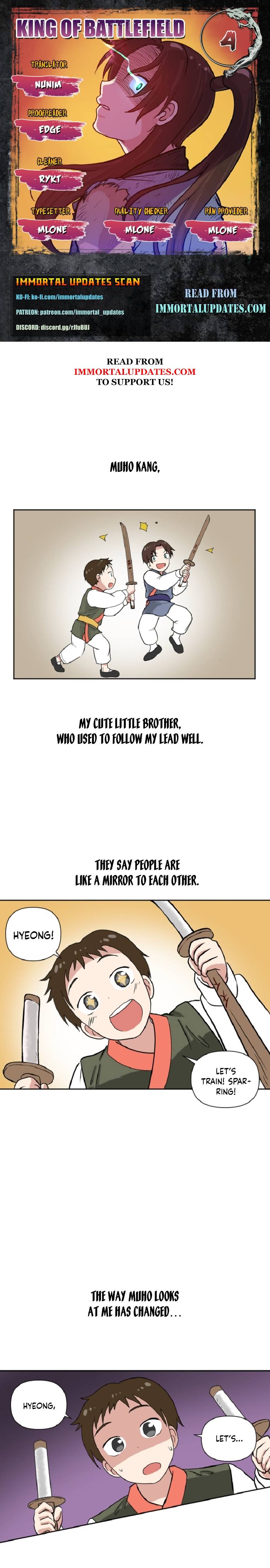 King Of Battlefield Chapter 4 - page 1