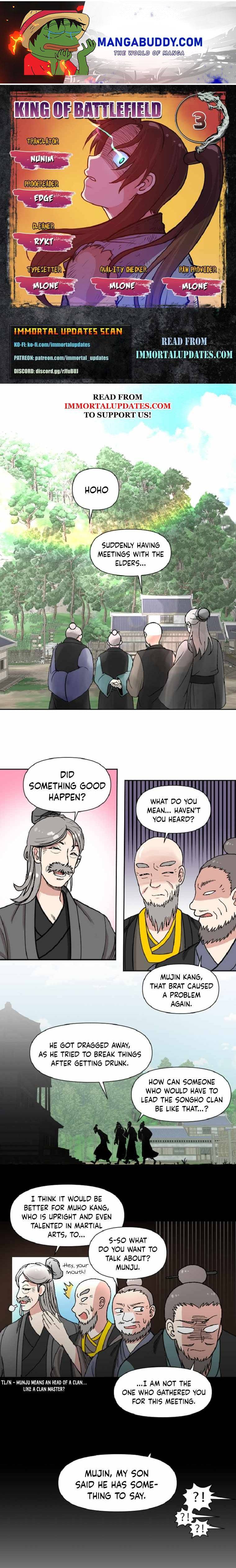 King Of Battlefield Chapter 3 - page 1