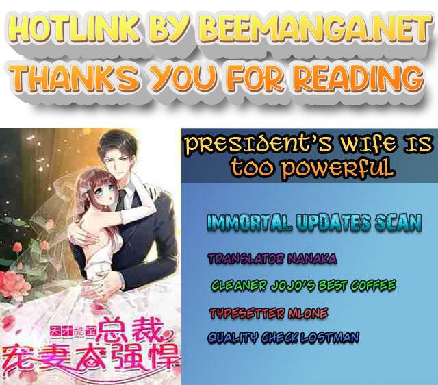 Genius cool treasure: President’s wife is too powerful Chapter 12 - page 1
