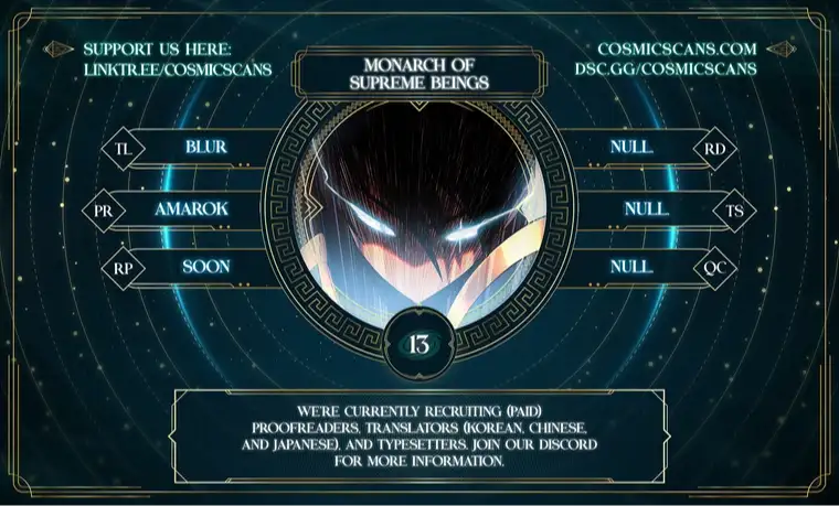 Monarch of Supreme Beings Chapter 13 - page 1