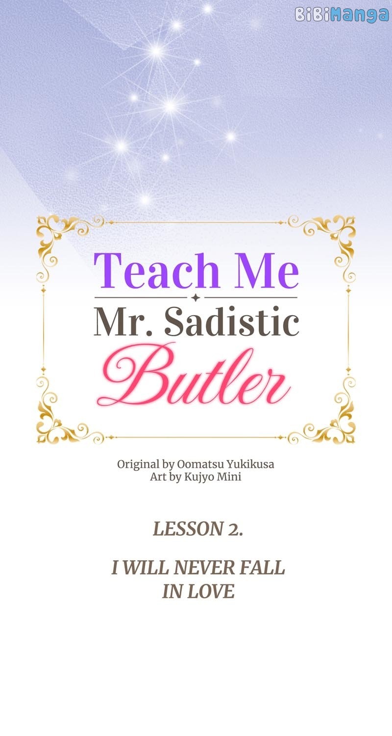 Teach Me, Mr. Sadistic Butler chapter 2 - page 10