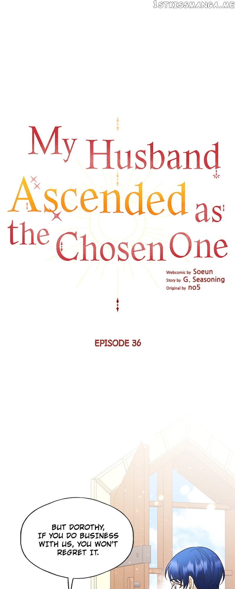 My Husband Ascended as the Chosen One Chapter 36 - page 1