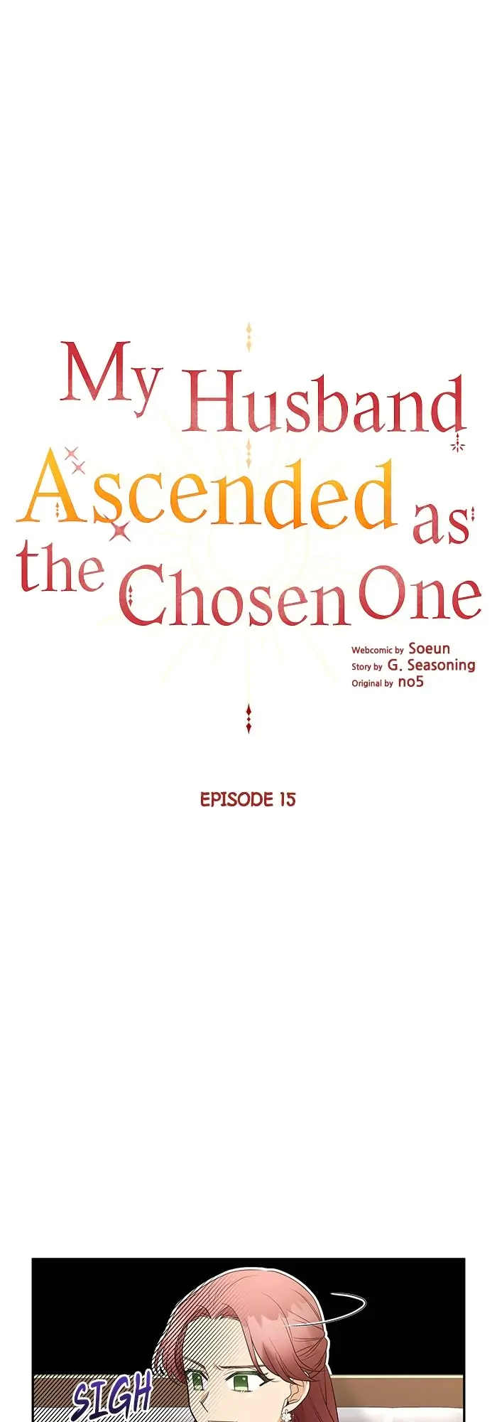 My Husband Ascended as the Chosen One Chapter 15 - page 1