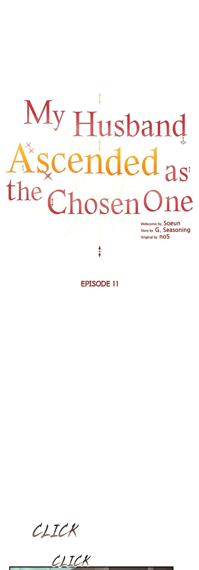 My Husband Ascended as the Chosen One Chapter 11 - page 1