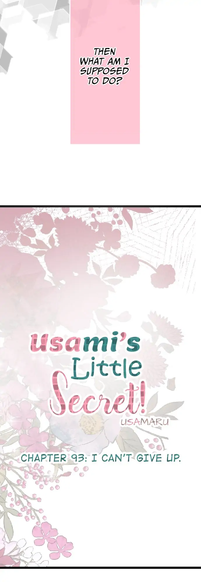 Usami’s Little Secret! chapter 93 - page 4