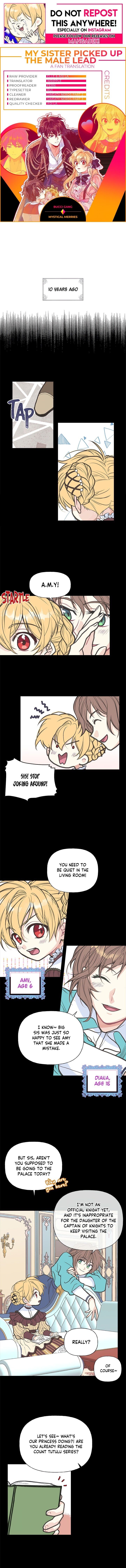 My Sister Picked Up the Male Lead chapter 2 - page 1