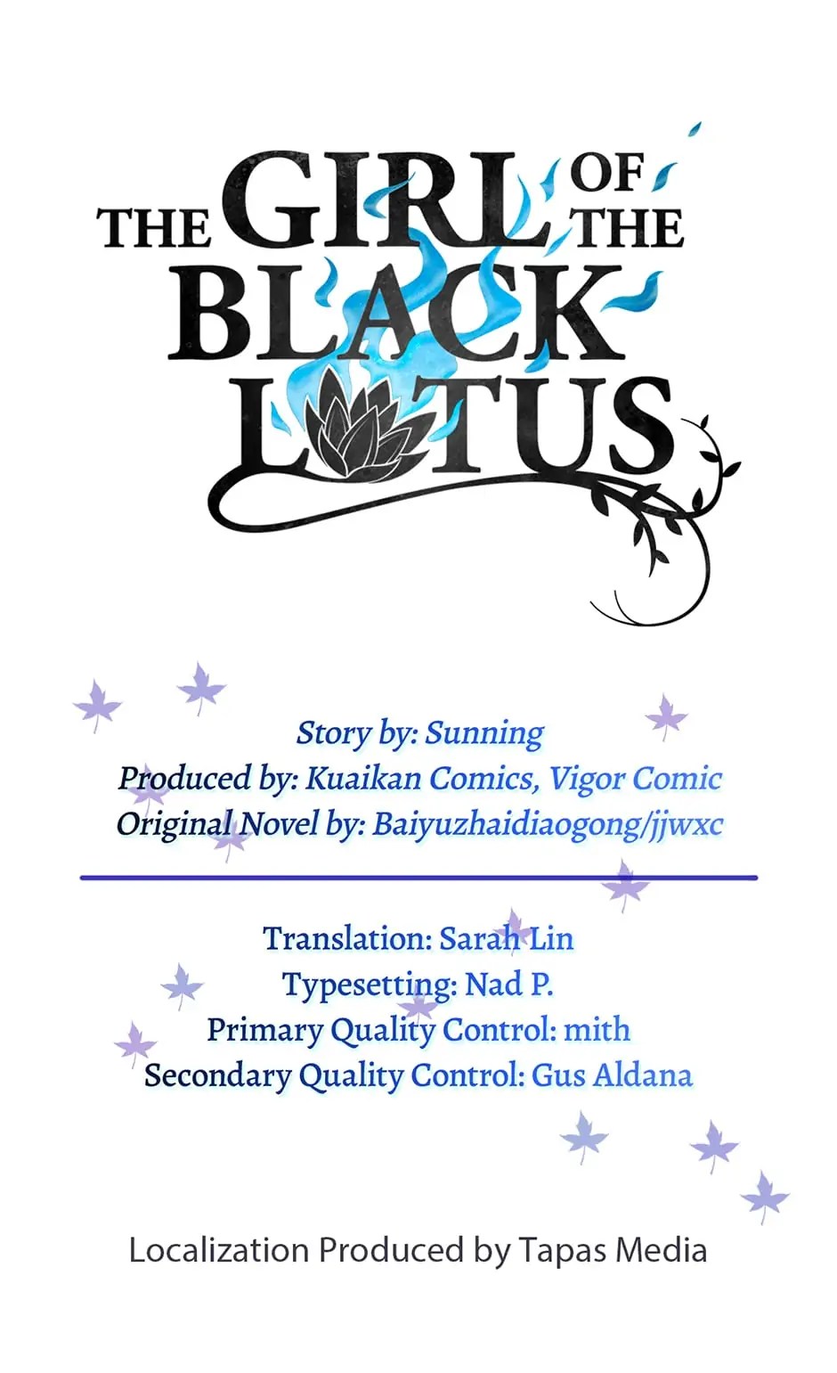 The Girl of the Black Lotus chapter 80 - page 1