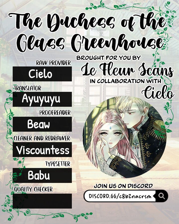 The Duchess of the Glass Greenhouse Chapter 18 - page 1