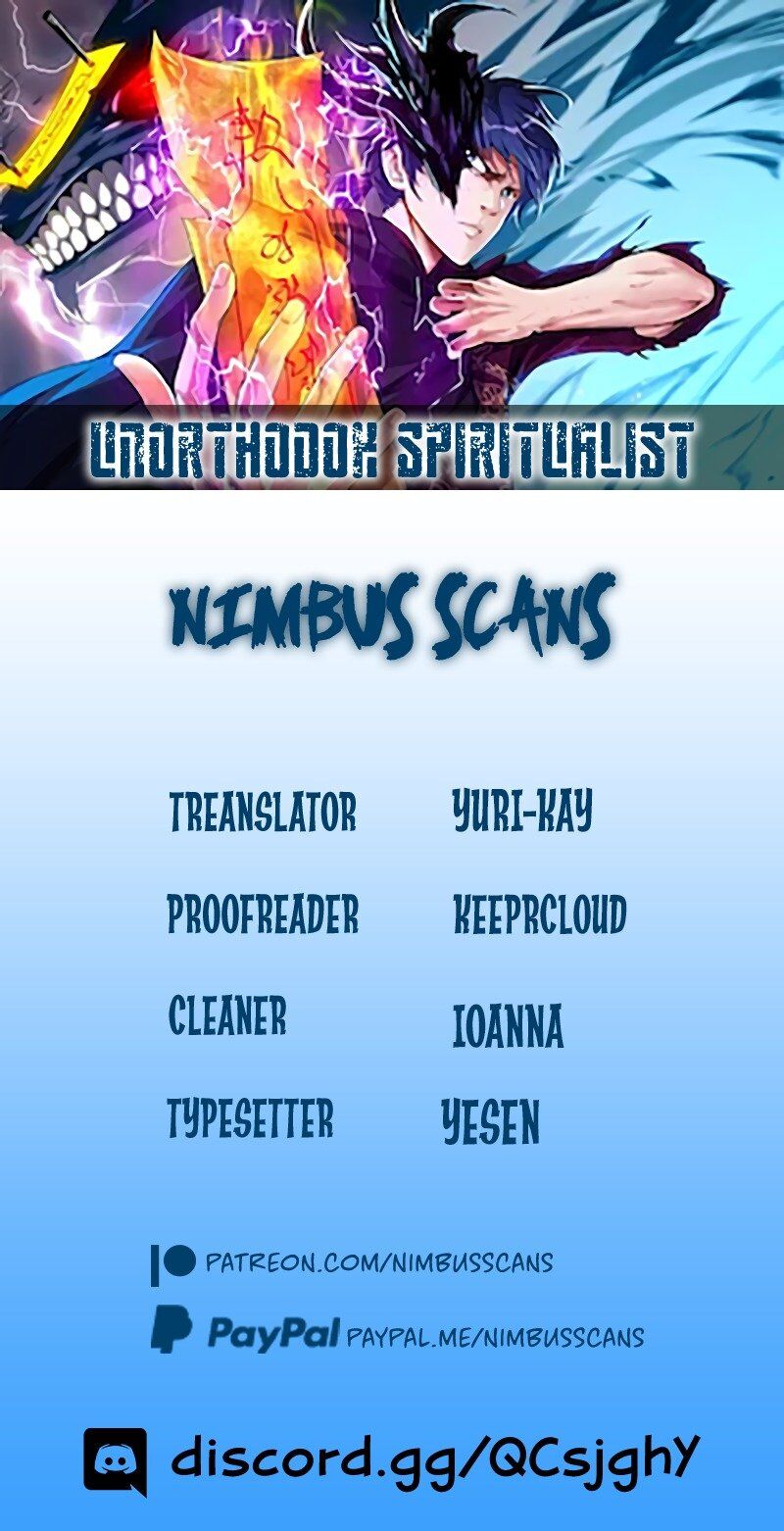 Unorthodox Spiritualist chapter 11 - page 1