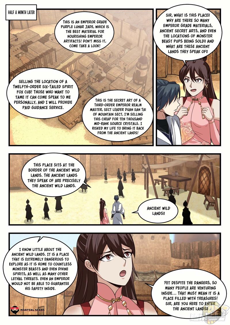 Martial Peak Chapter 1896 - page 1