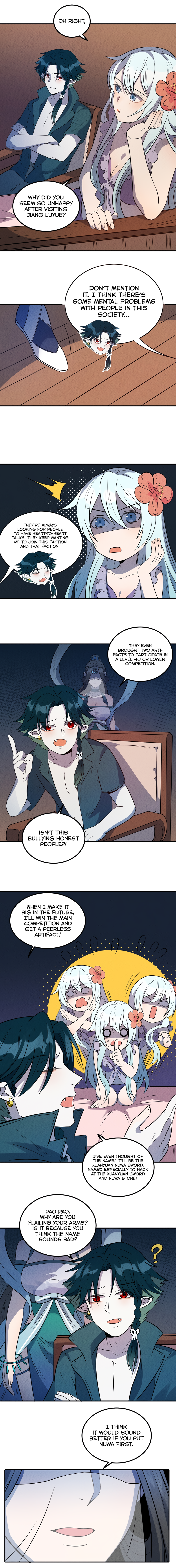 What Do I Do?! I Have Transmigrated Into the Weakest Little Monster Chapter 37 - page 4