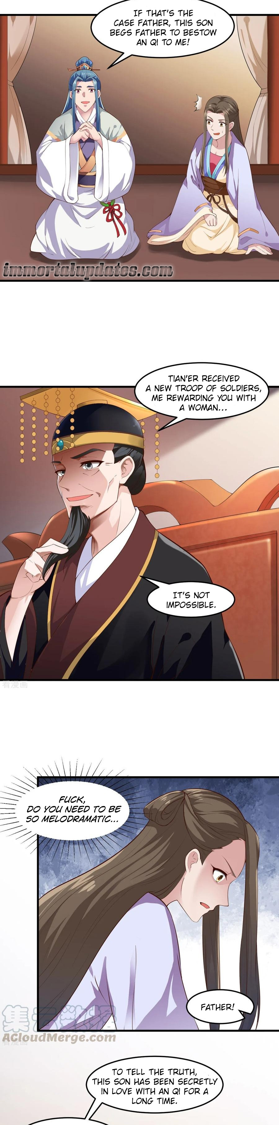 The emperor is afraid that the princess will have the world chapter 101 - page 9