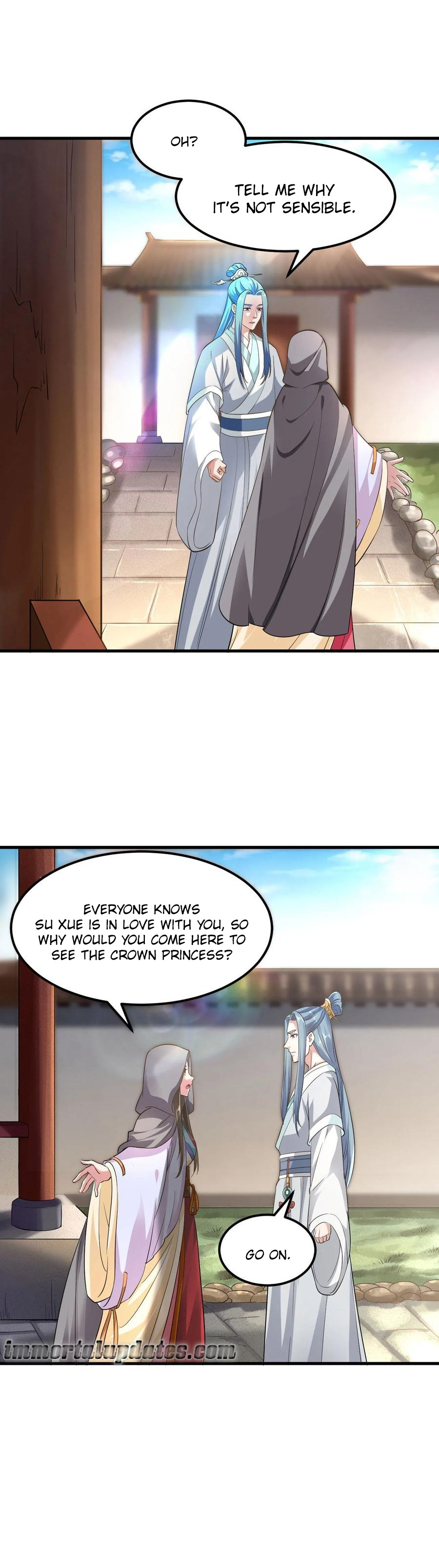 The emperor is afraid that the princess will have the world chapter 92 - page 9