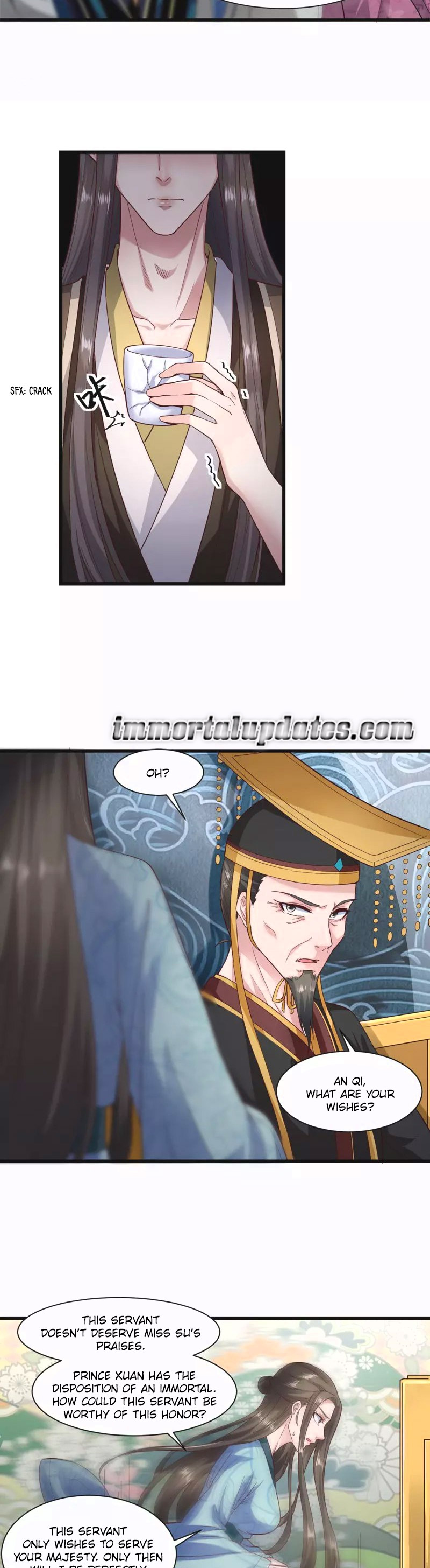 The emperor is afraid that the princess will have the world chapter 55 - page 3