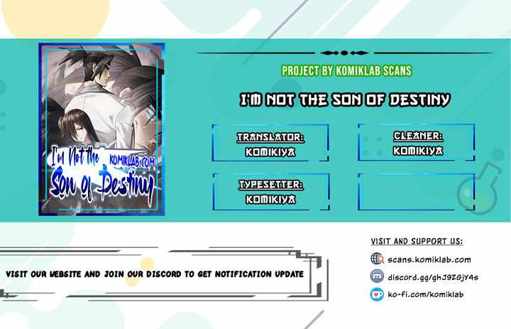 I’m Not the Son of Destiny Chapter 2 - page 1