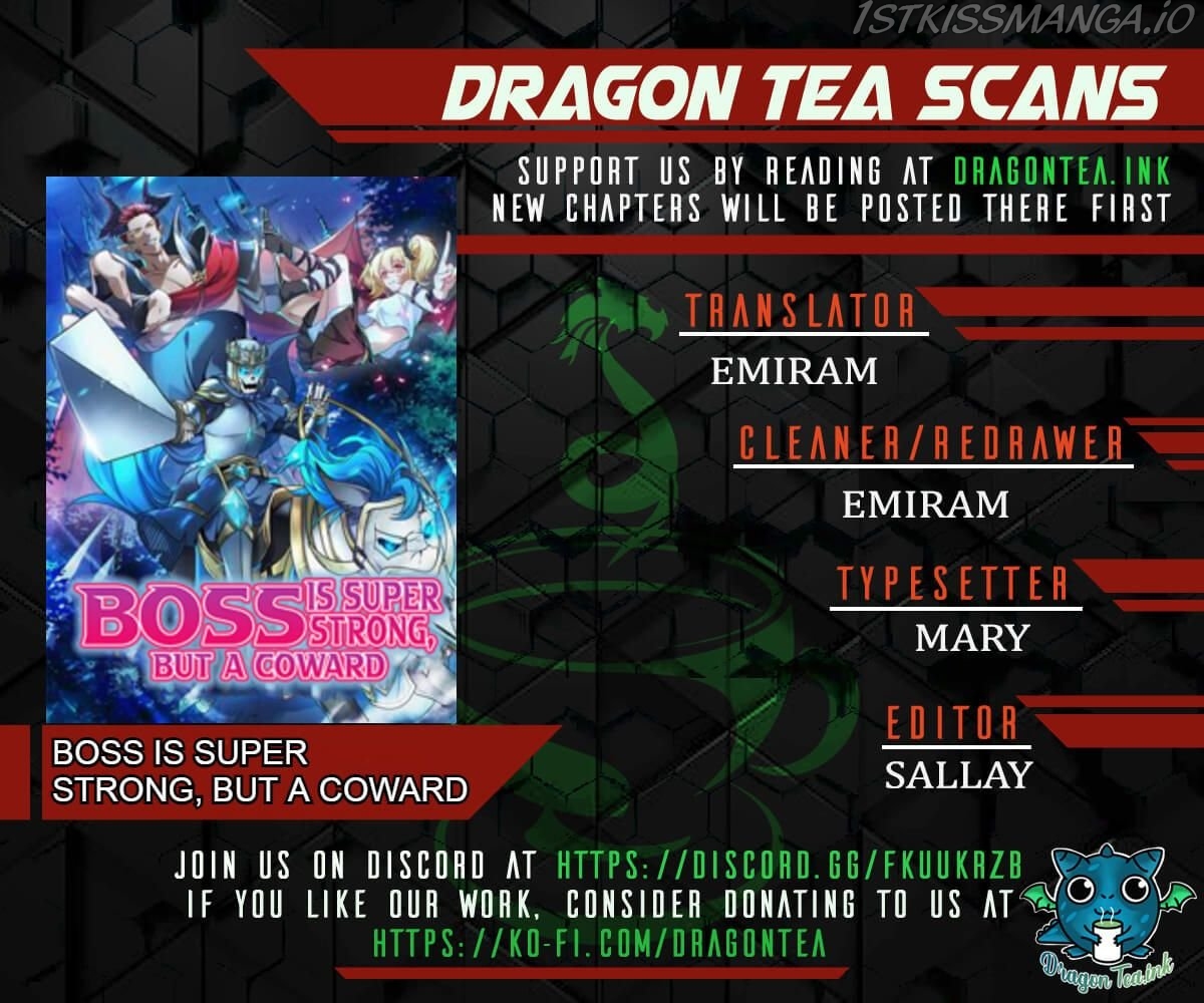 Boss Is Super Strong, But A Coward Chapter 7 - page 1