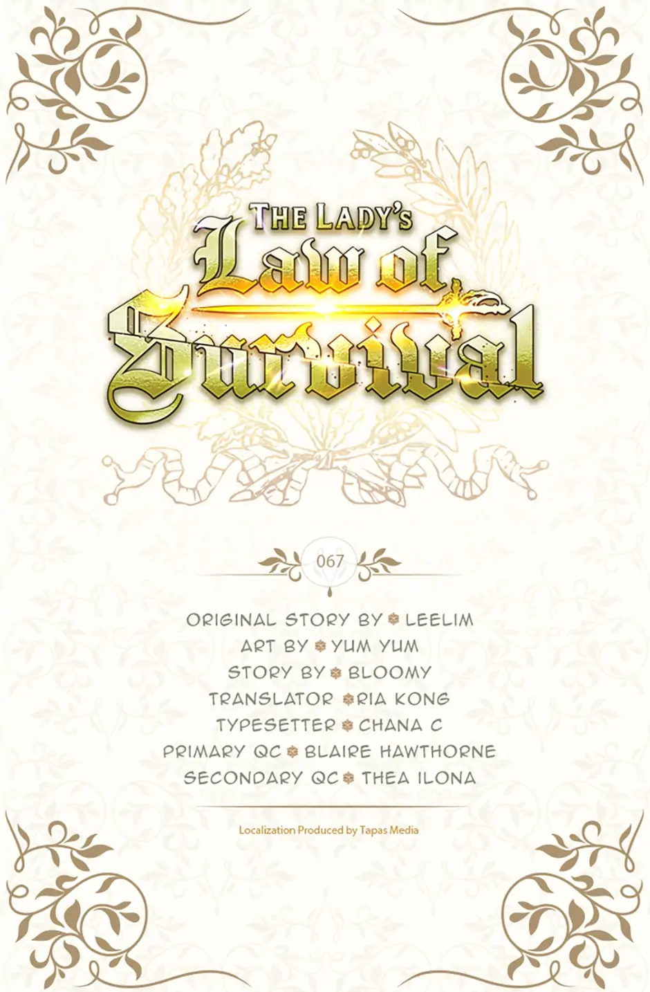 The Lady’s Law of Survival Chapter 67 - page 2