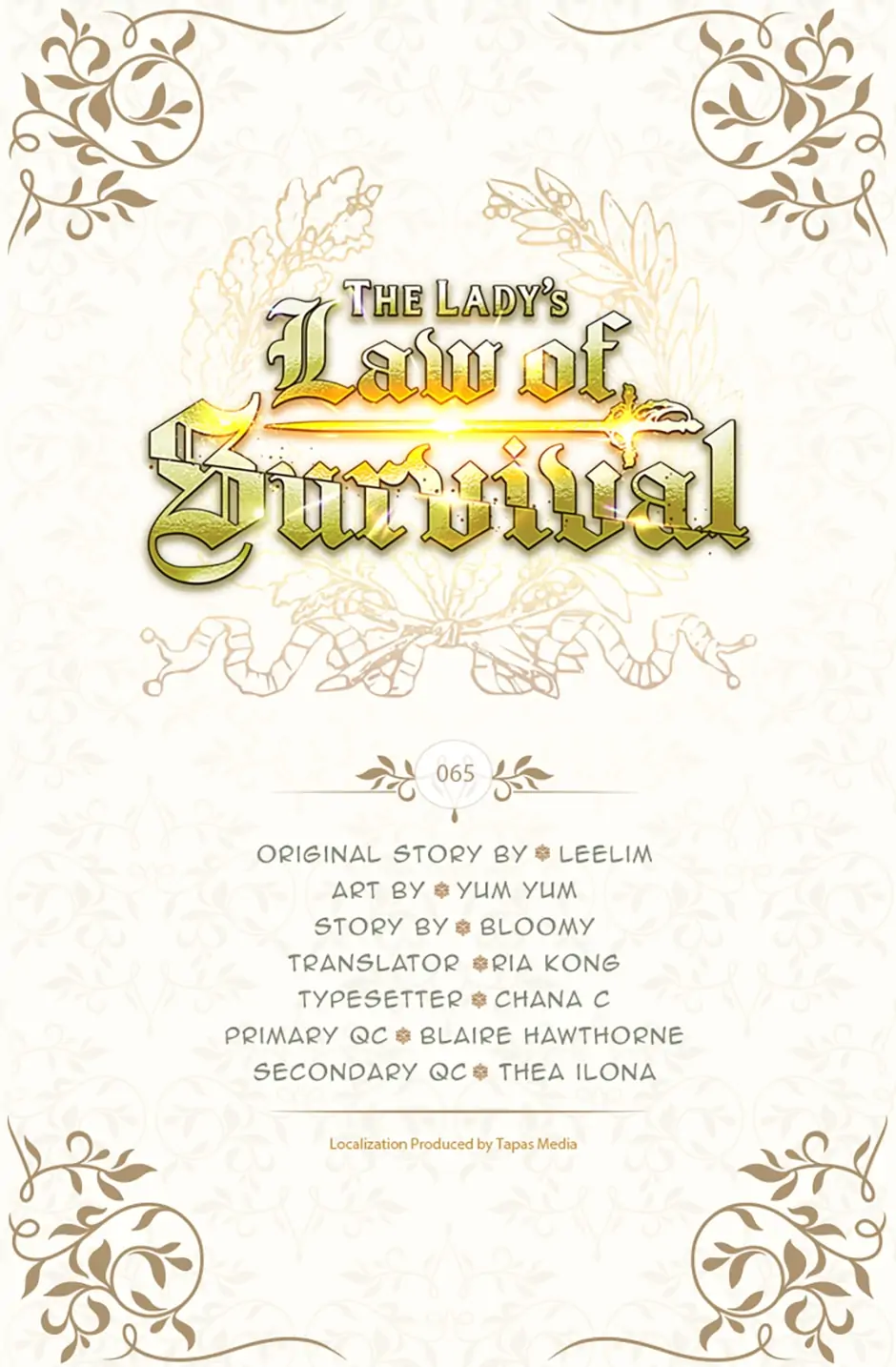 The Lady’s Law of Survival Chapter 65 - page 2