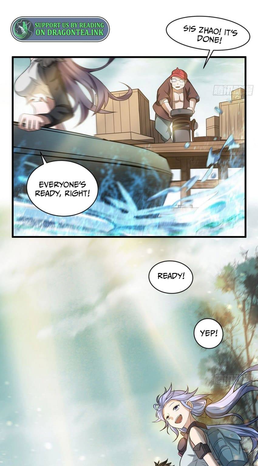 I signed Killing God in the Wasteland Chapter 40 - page 2