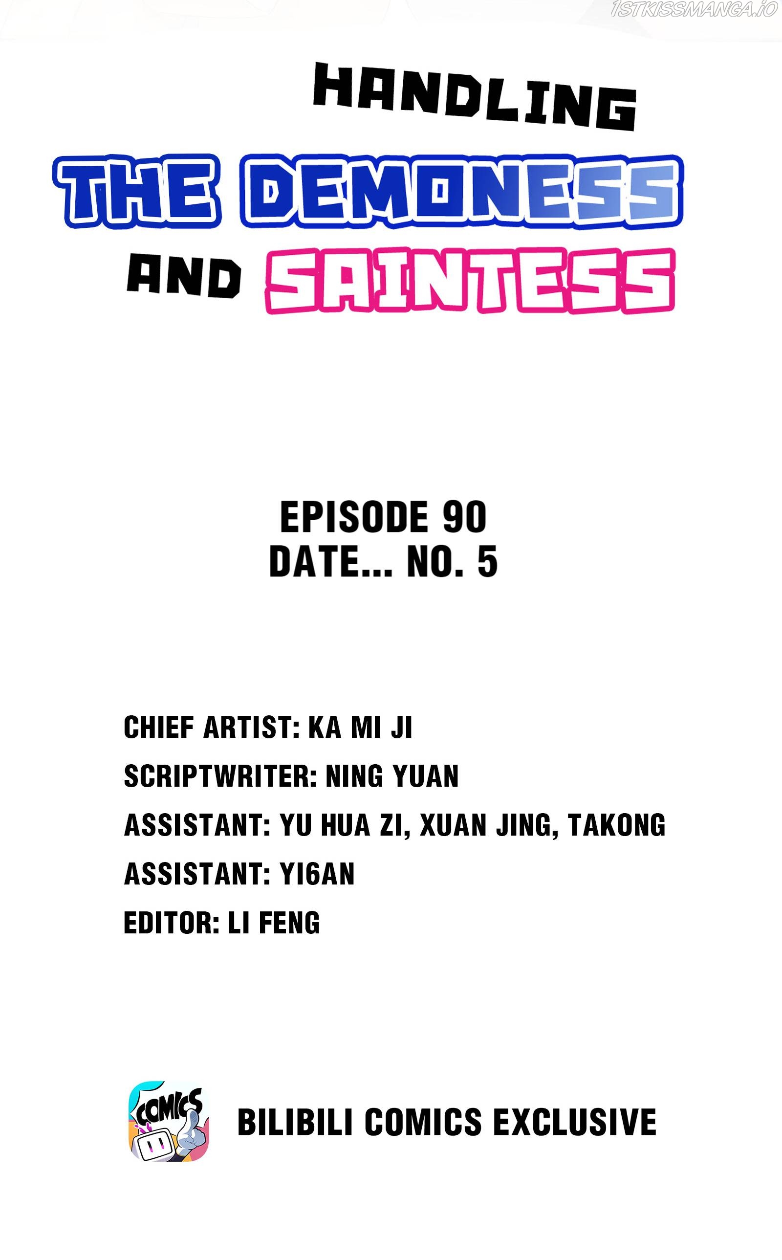 Handling The Demoness And Saintess Chapter 90 - page 2