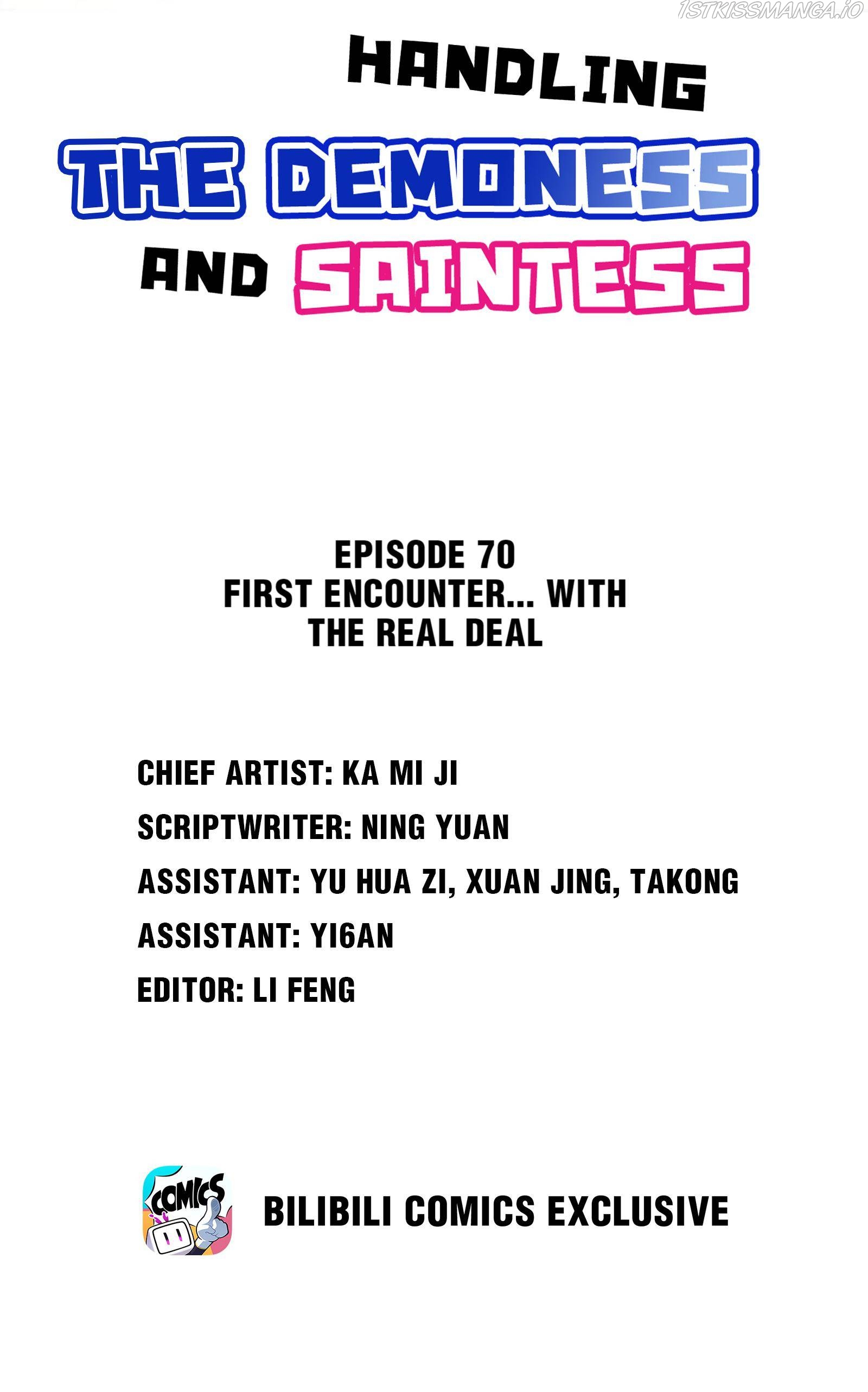 Handling The Demoness And Saintess Chapter 70 - page 2