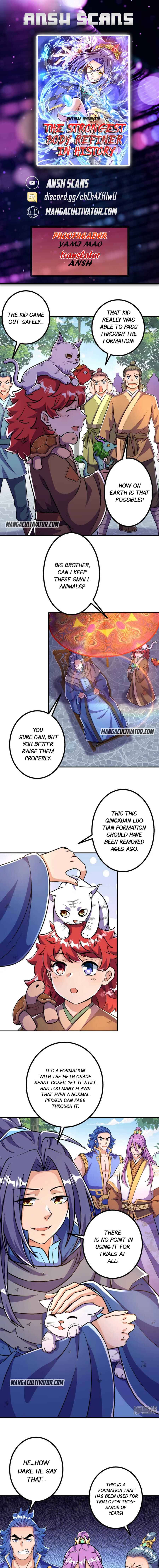 The Strongest Body Refiner in History chapter 13 - page 1