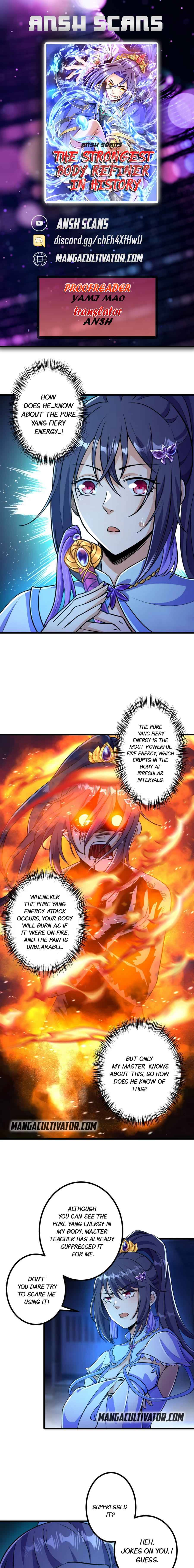 The Strongest Body Refiner in History chapter 8 - page 1