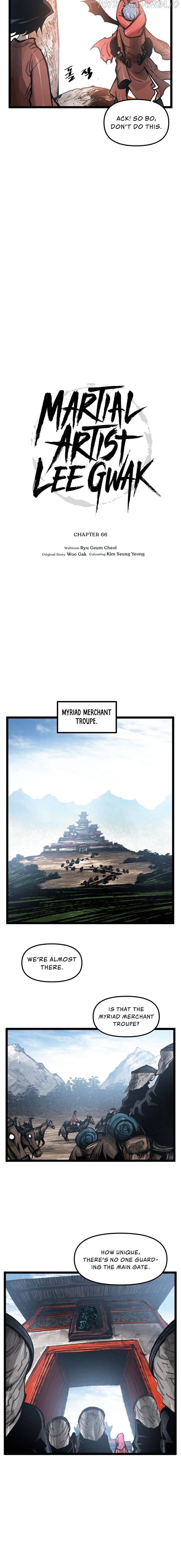 Martial Artist Lee Gwak Chapter 66 - page 6