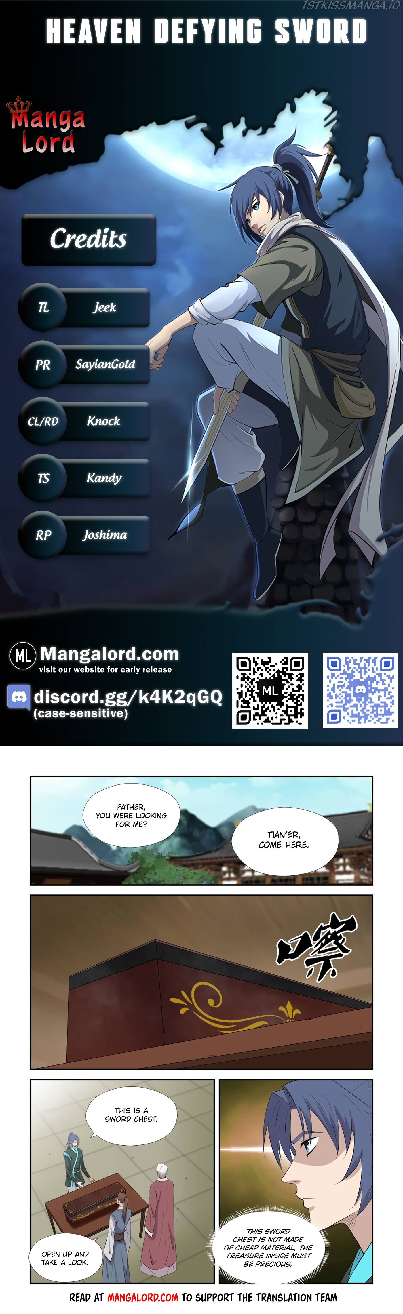 Heaven Defying Sword chapter 431 - page 1