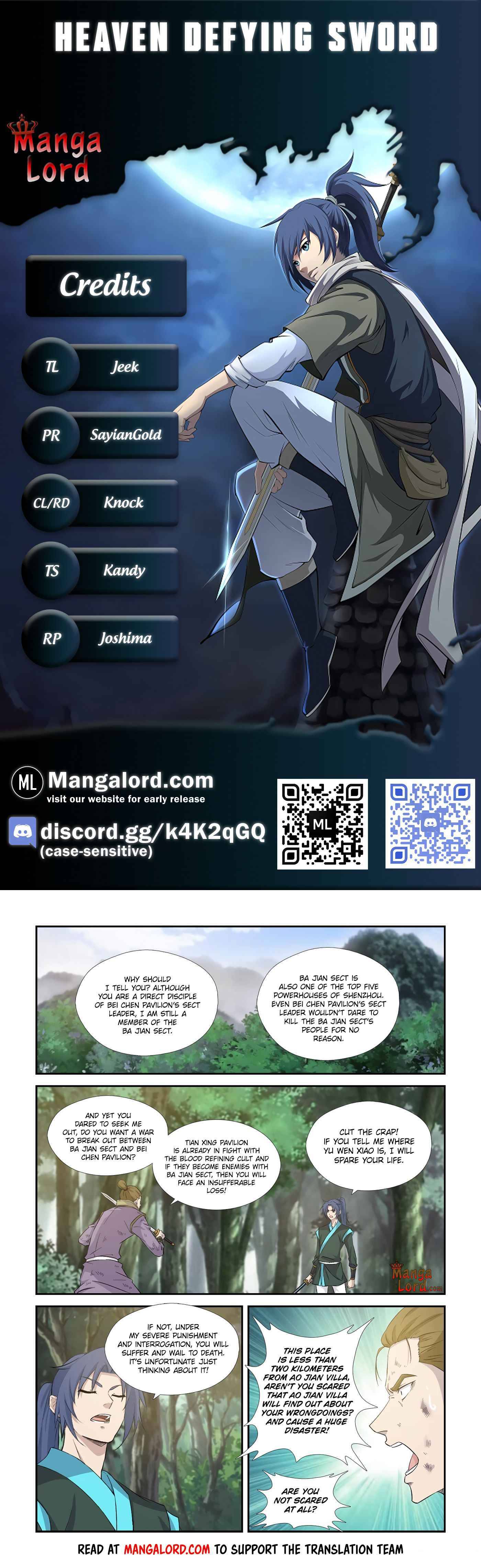 Heaven Defying Sword chapter 347 - page 1