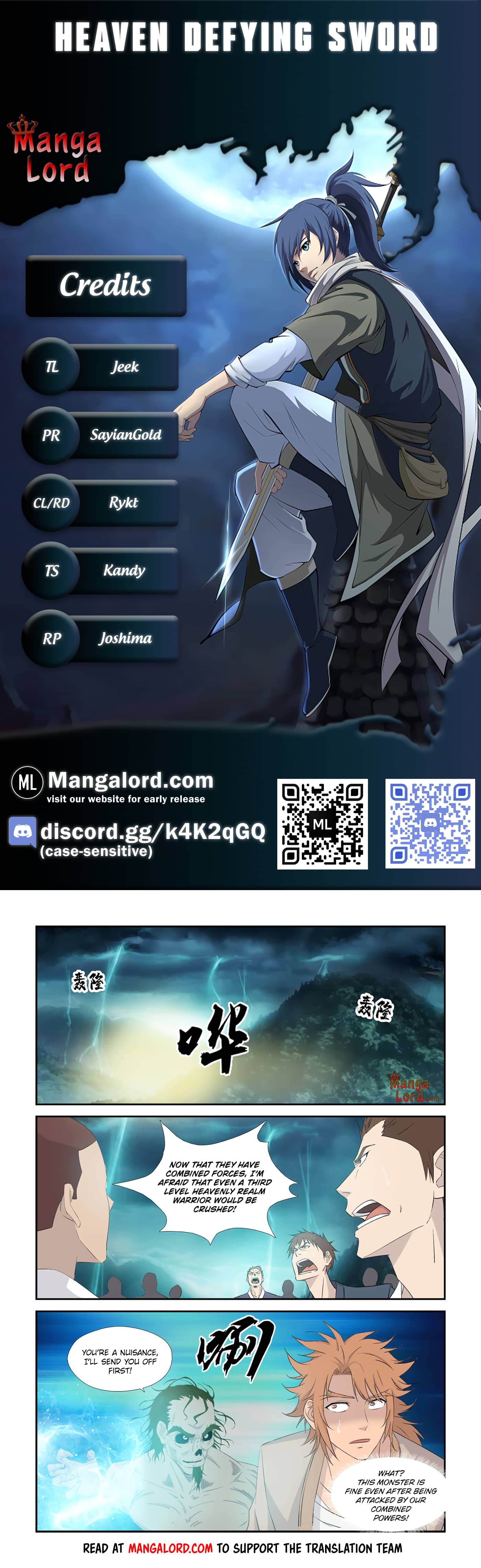 Heaven Defying Sword chapter 326 - page 1