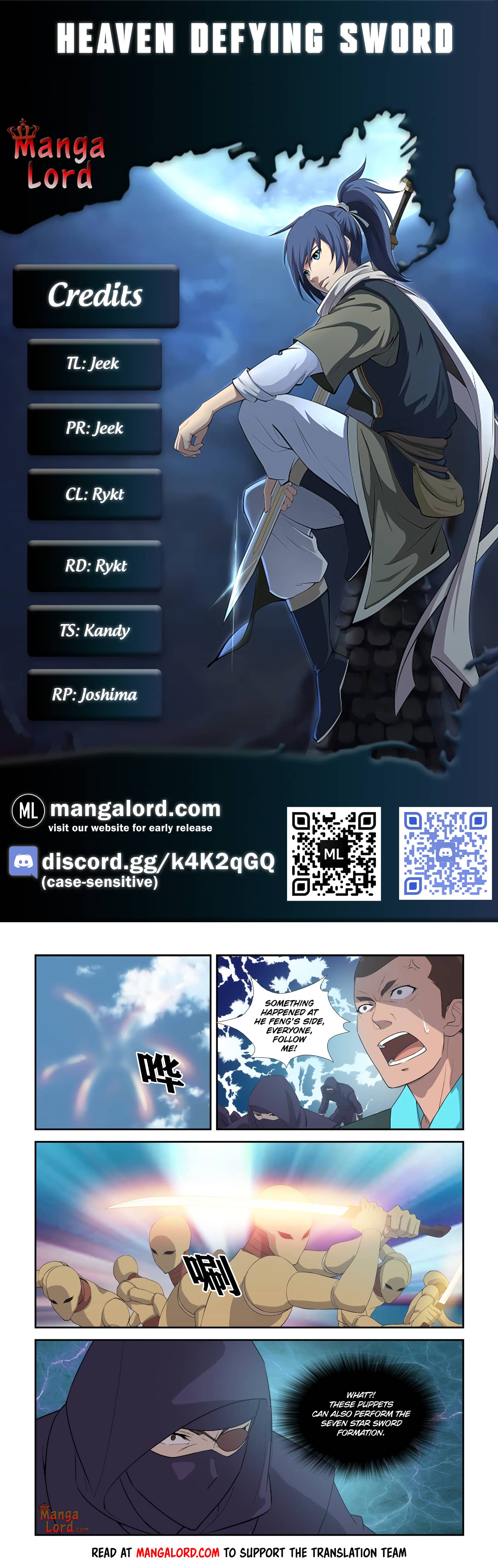 Heaven Defying Sword chapter 303 - page 1