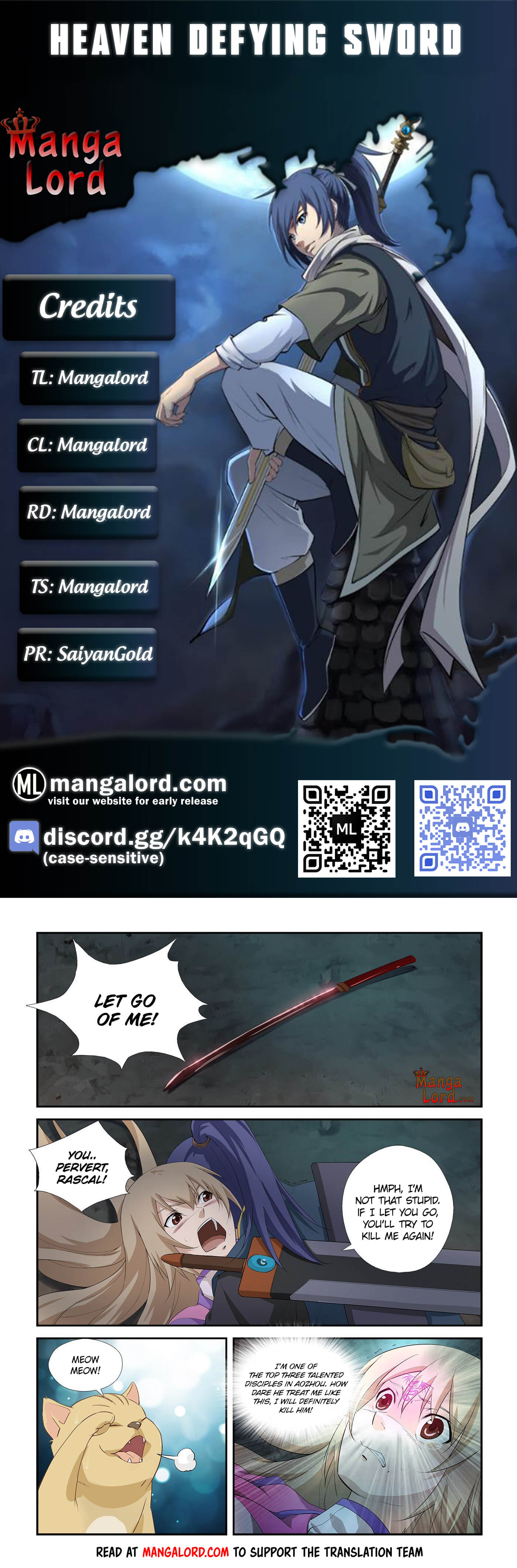 Heaven Defying Sword chapter 260 - page 1