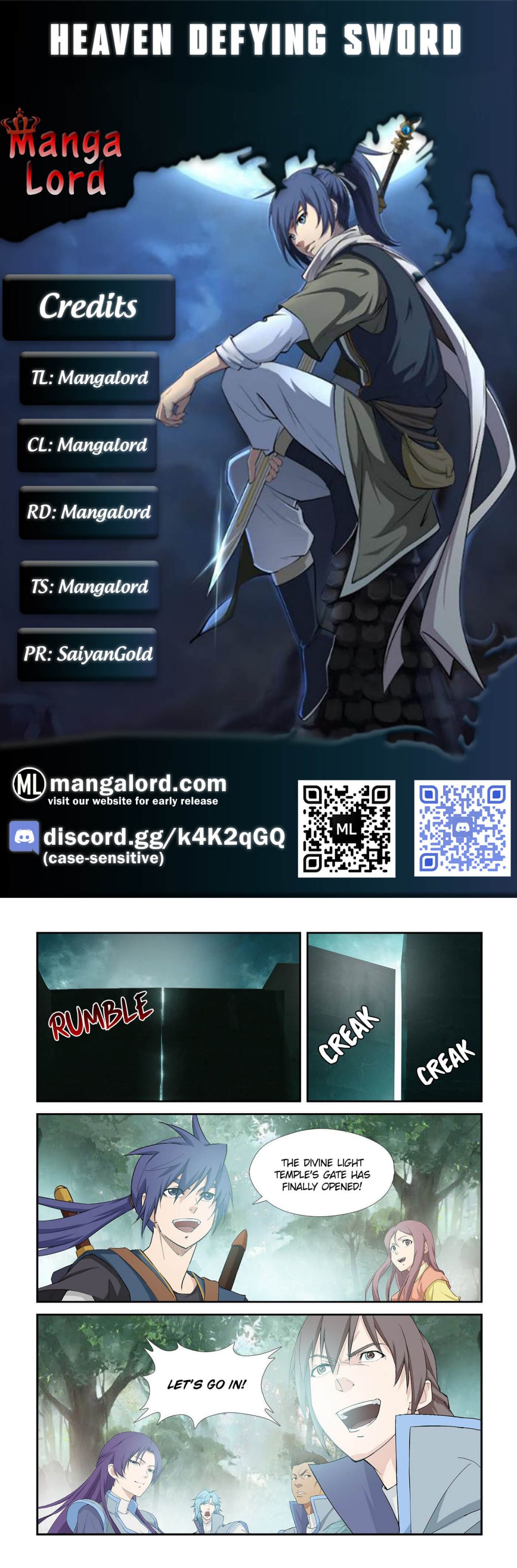 Heaven Defying Sword chapter 256 - page 1