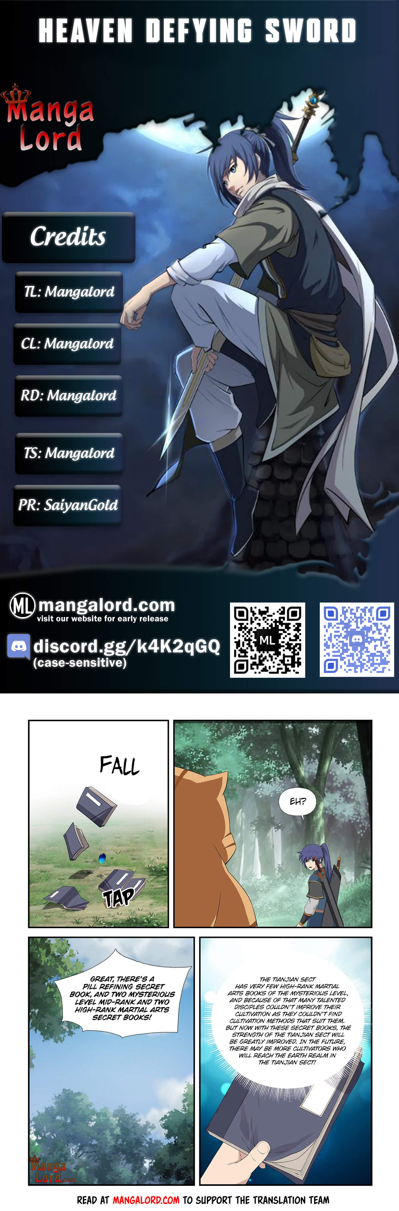 Heaven Defying Sword chapter 255 - page 1