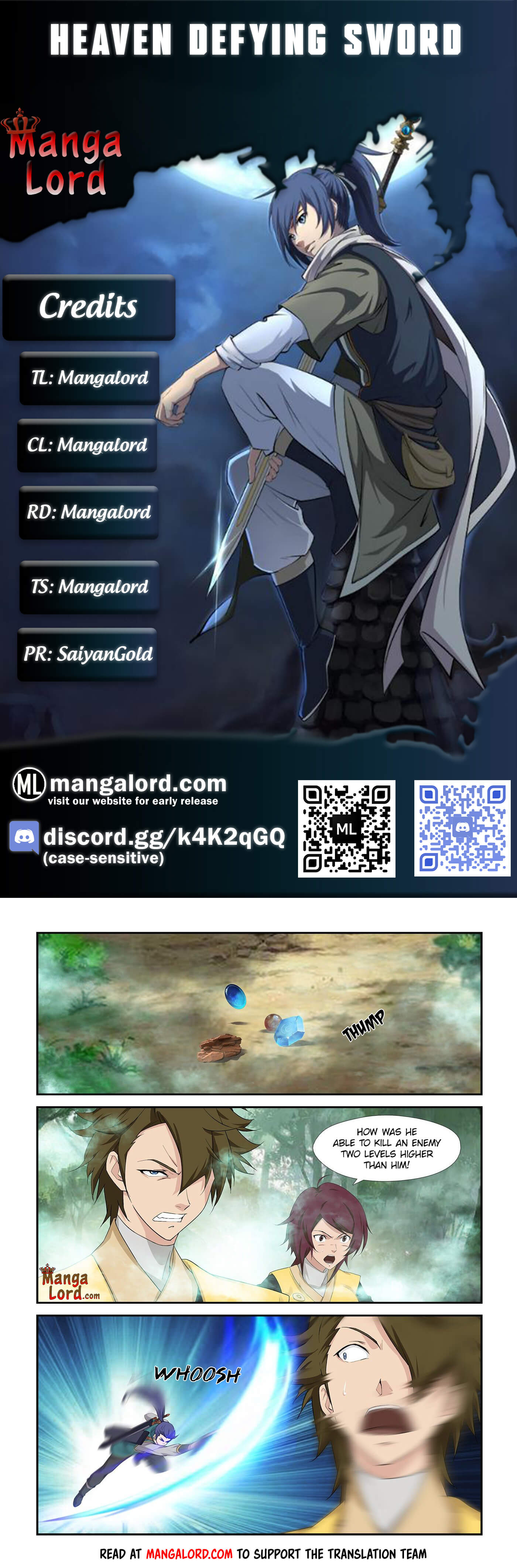Heaven Defying Sword chapter 254 - page 1