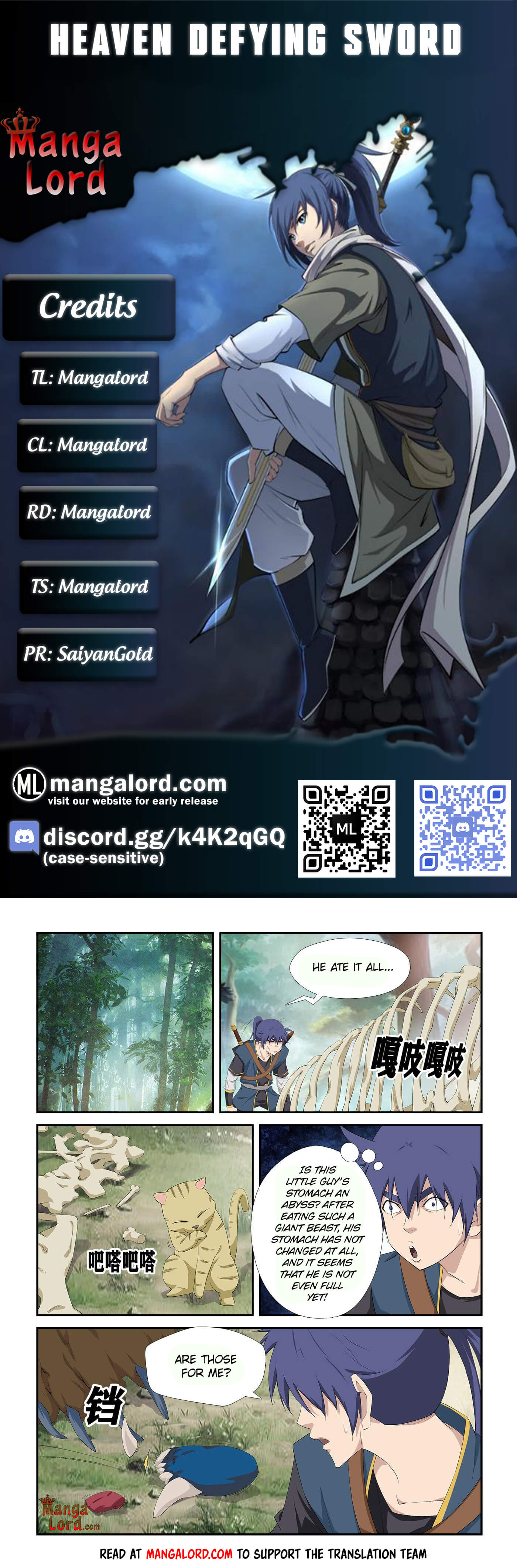 Heaven Defying Sword chapter 252 - page 1