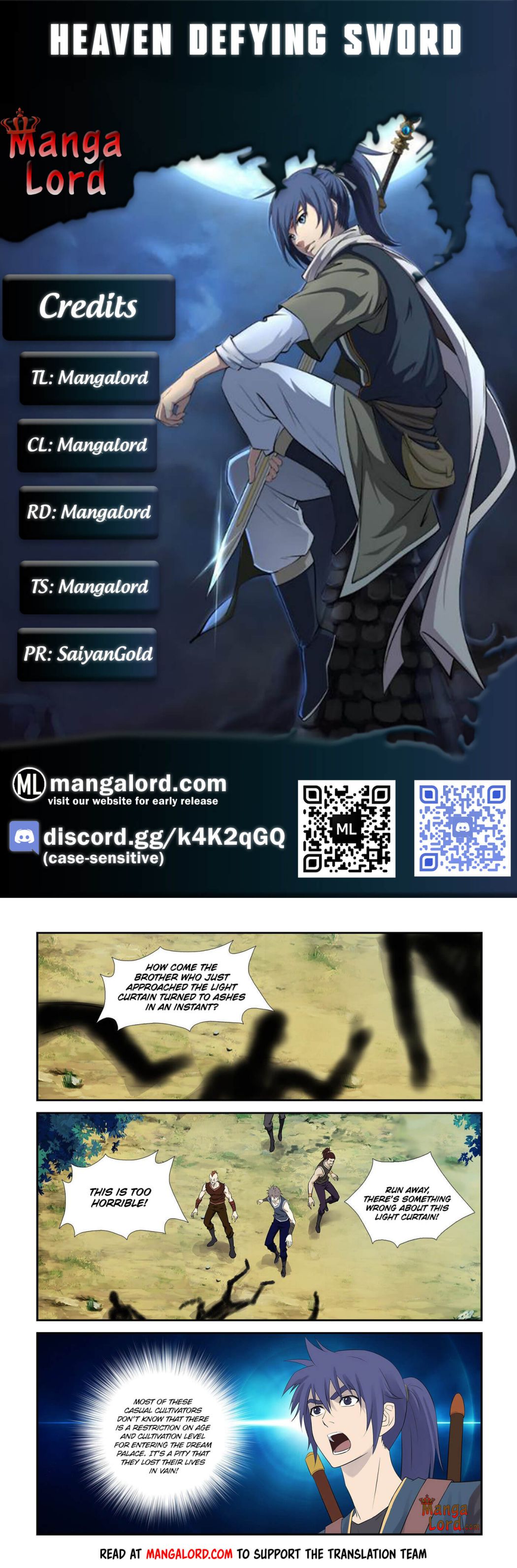 Heaven Defying Sword chapter 250 - page 1