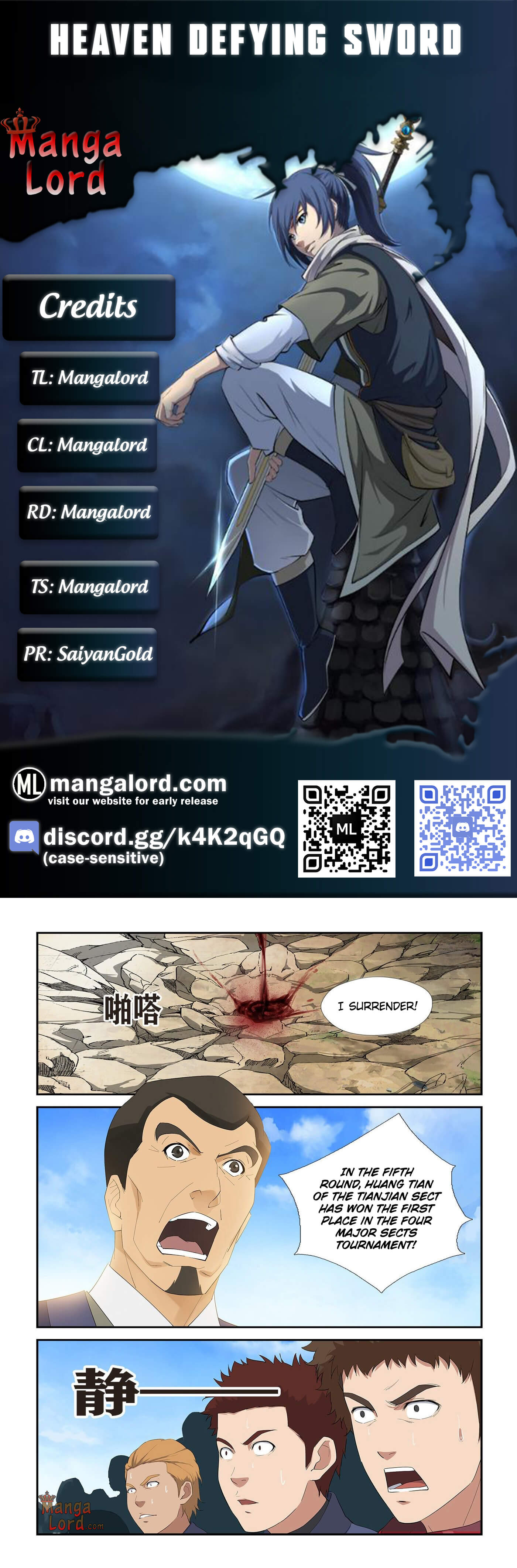 Heaven Defying Sword chapter 245 - page 1