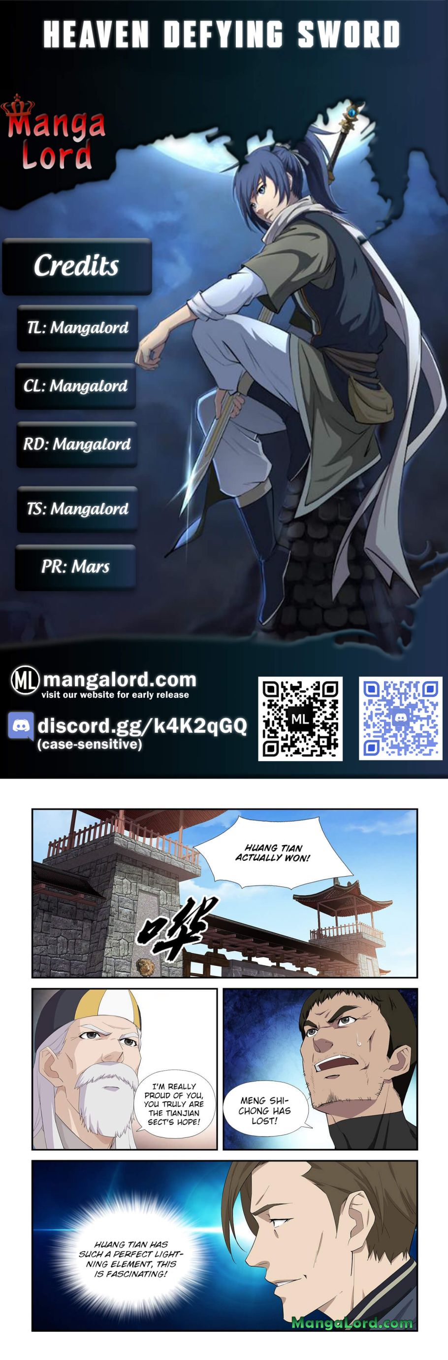 Heaven Defying Sword chapter 243 - page 1