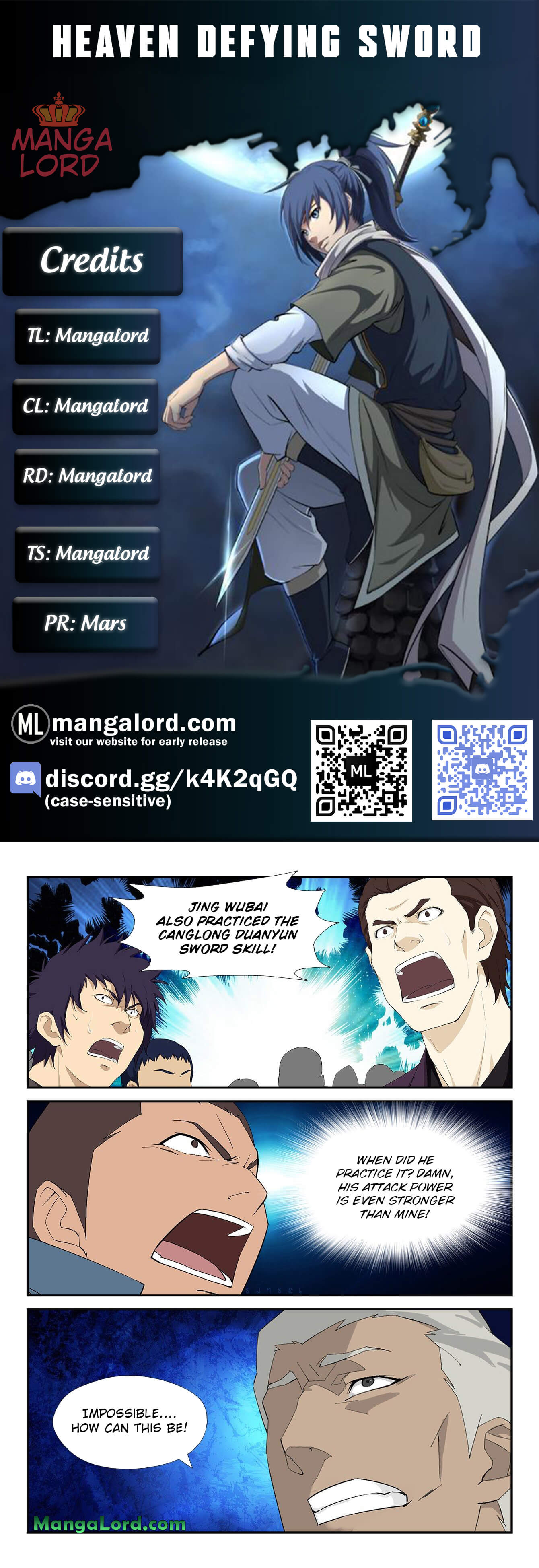 Heaven Defying Sword chapter 241 - page 1