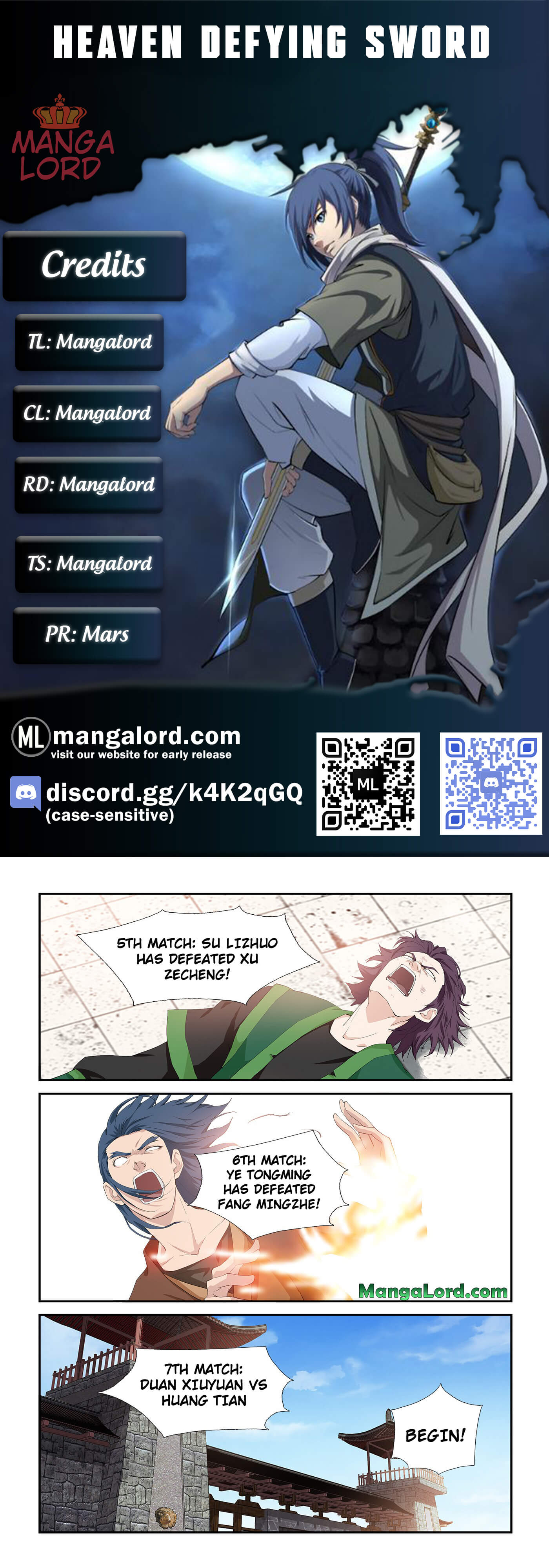 Heaven Defying Sword chapter 234 - page 1