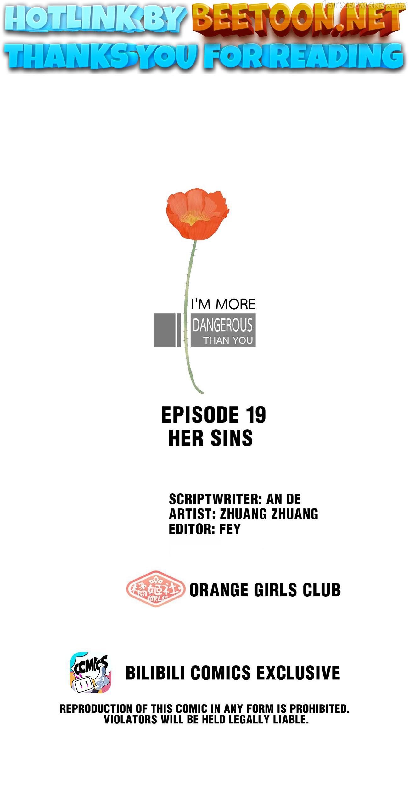 I’m More Dangerous Than You Chapter 19.1 - page 1