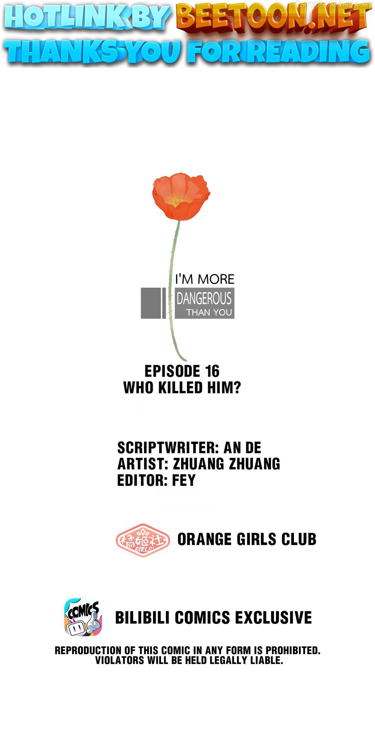 I’m More Dangerous Than You Chapter 16.1 - page 1