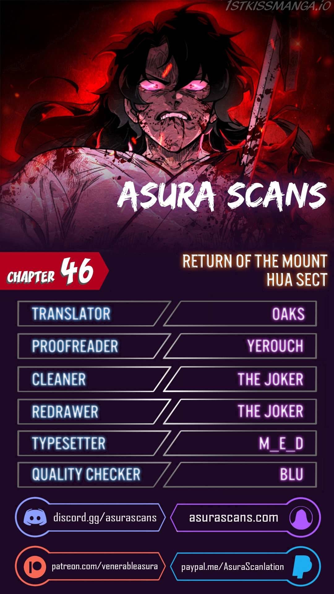 Return of the Mount Hua Sect chapter 46 - page 1