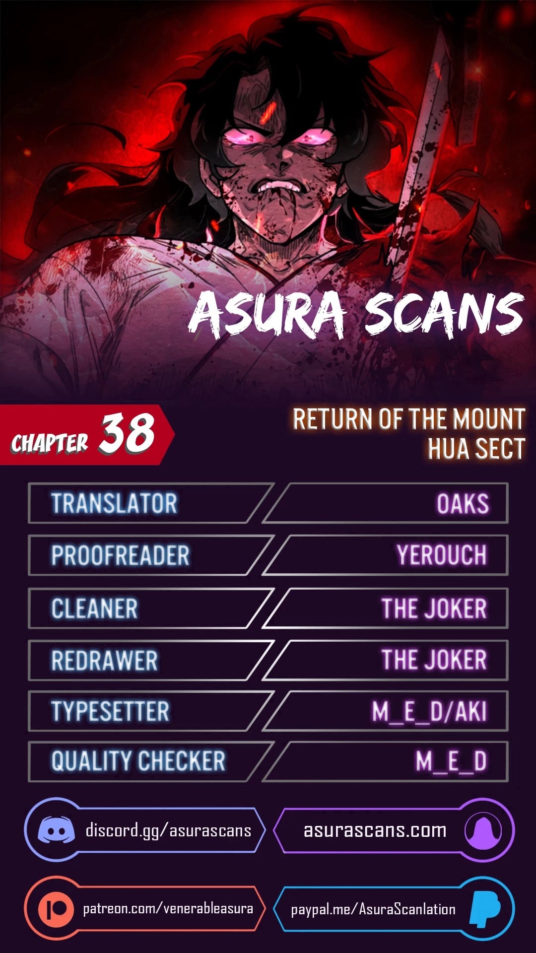 Return of the Mount Hua Sect chapter 38 - page 1