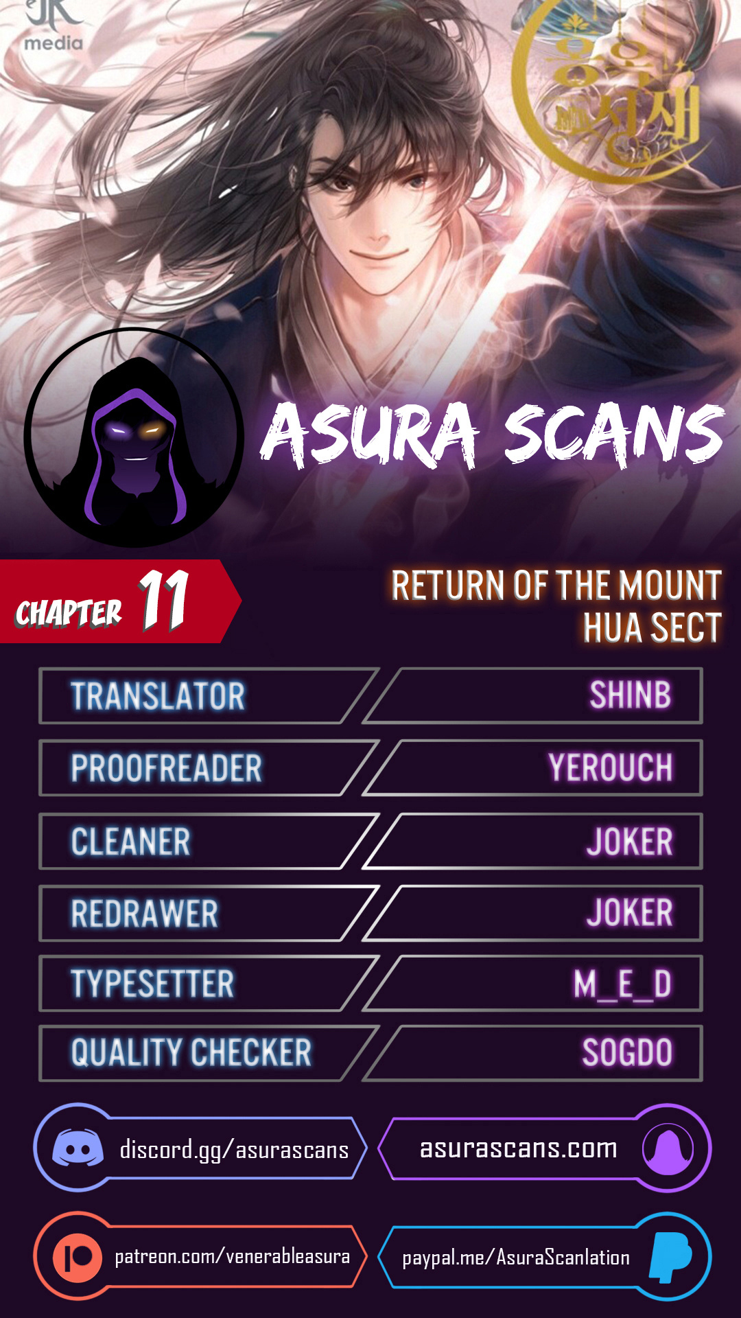 Return of the Mount Hua Sect chapter 11 - page 1
