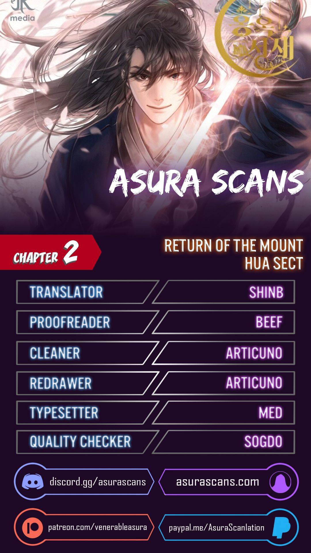 Return of the Mount Hua Sect chapter 2 - page 1