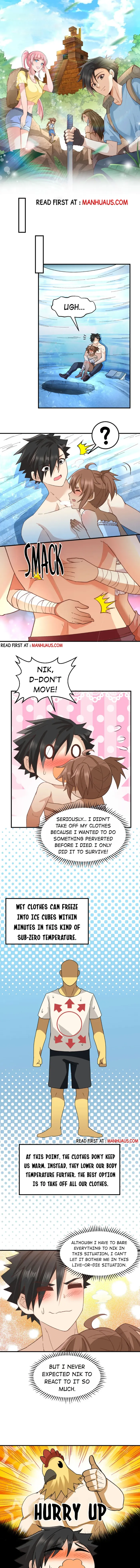 Survive on a deserted island with beautiful girls Chapter 215 - page 1