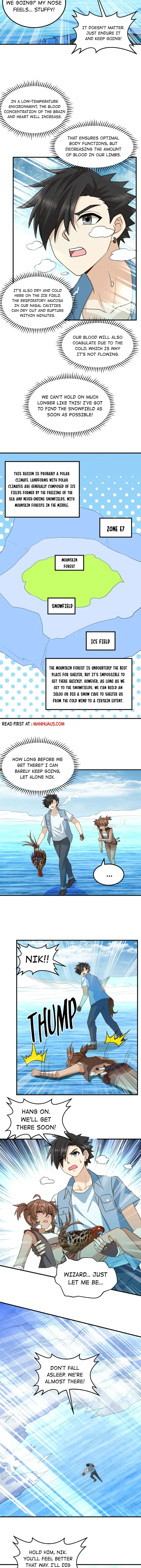 Survive on a deserted island with beautiful girls Chapter 214 - page 3
